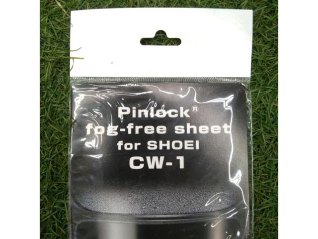 PINLOCK SHOEI(ショウエイ)用 FOG-FREE-SHEET for SHOEI CW-1