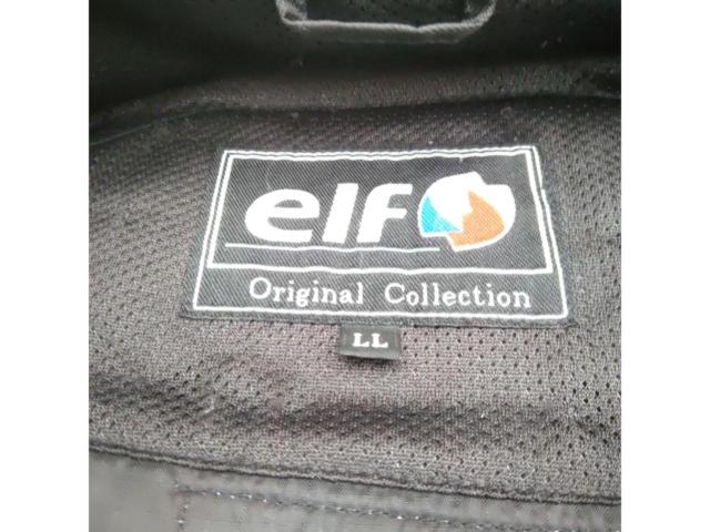 elf ナイロンメッシュライディングジャケット LLサイズ ブラック