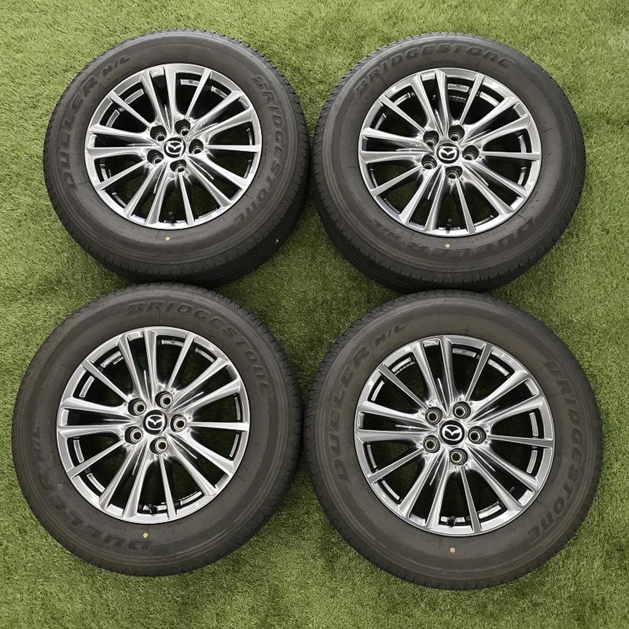 Free try-on!! Genuine Mazda parts KF type CX-5 Original aluminum wheel + BRIDGESTONE DUELER H / L 225 / 65R17 Manufactured in 2025