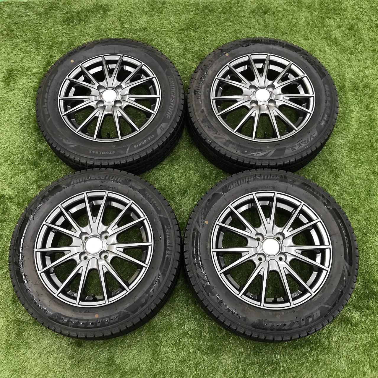 weds VELVA SPORT + BRIDGESTONE BLIZZAK VRX3 175 / 65R15 Manufactured in 2023