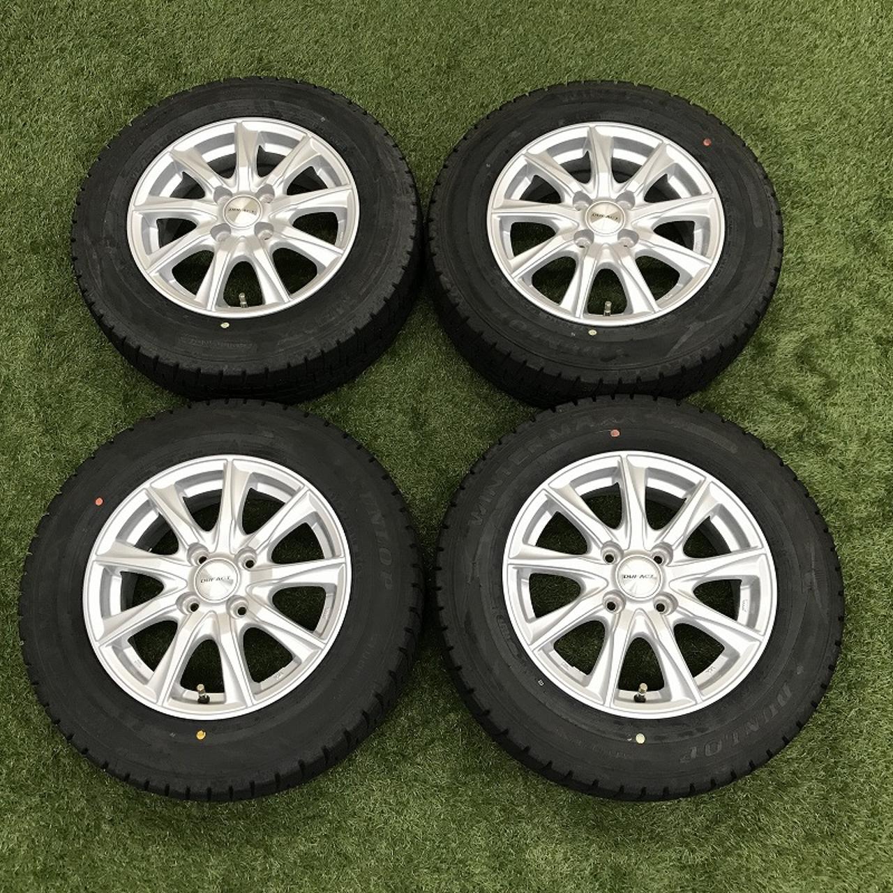 DUNLOP DUFACT DS9 + DUNLOP WINTERMAXX WM02 175 / 70R14 Manufactured in 2024