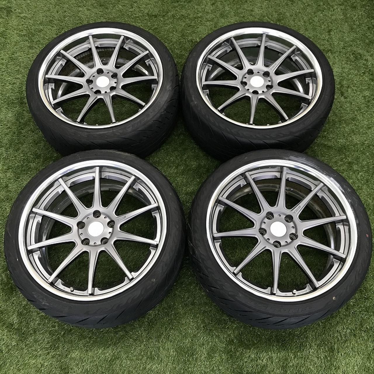 Free fitting !! TWS Reizend WS 10 + FINALIST 595EVO 245 / 35ZR19 Manufactured in 2022