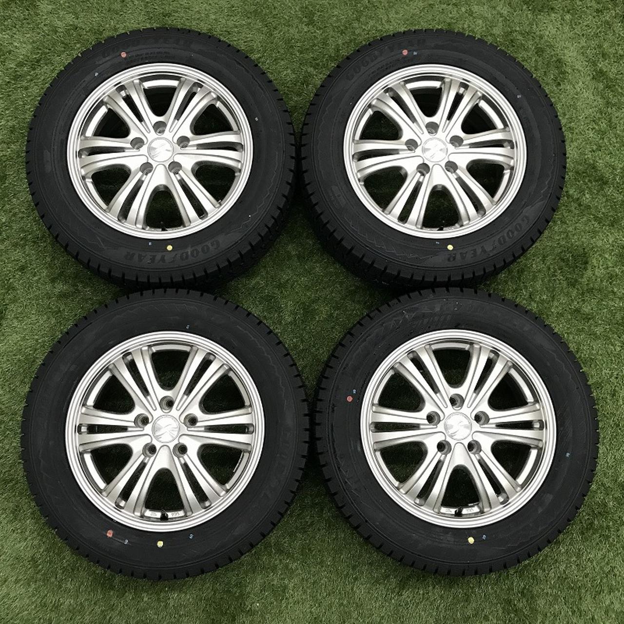 Lehrmeister STRANGER 16 inches aluminum wheels + GOODYEAR ICENAVI8 205 / 60R16 Manufactured in 2026
