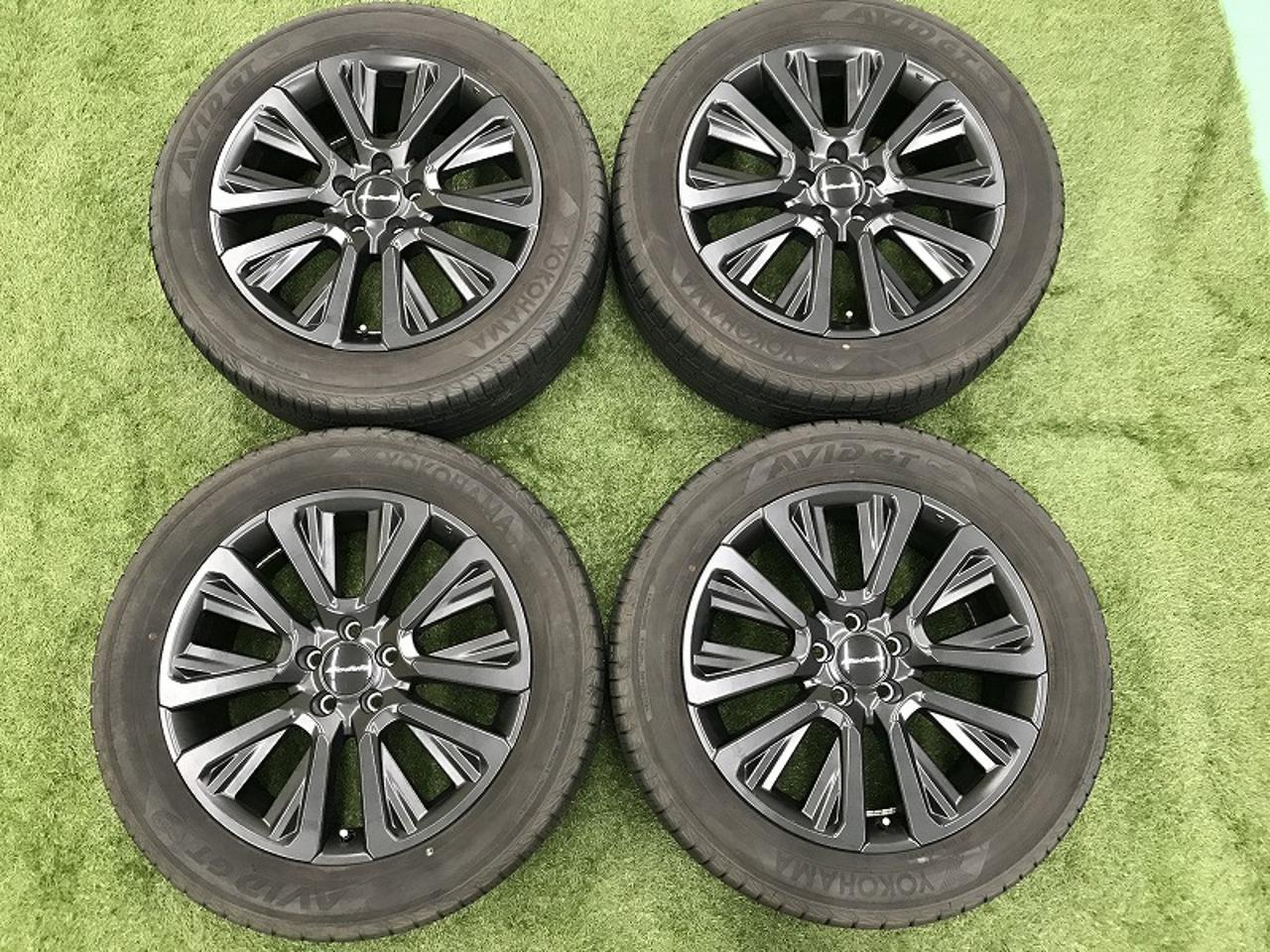 HONDA Modulo MG-027 Original option aluminum wheel + YOKOHAMA AVID GT 235 / 55R19 Manufactured in 2024 4 pieces set