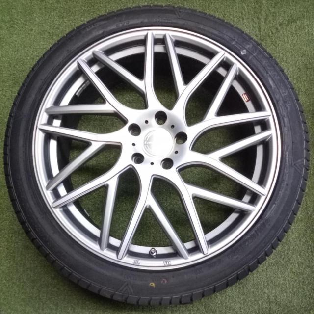 ☆試着無料!!☆ Lehrmeister CHIANTI ガンメタマットポリッシュ + WINRUN R330 245/40R20 99W XL 2025年製造