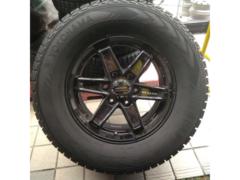 Weds KEELER(キーラー) TACTICS(タクティクス) グロスブラック+YOKOHAMA iceGUARD SUV G075 2024年製造 4本セット