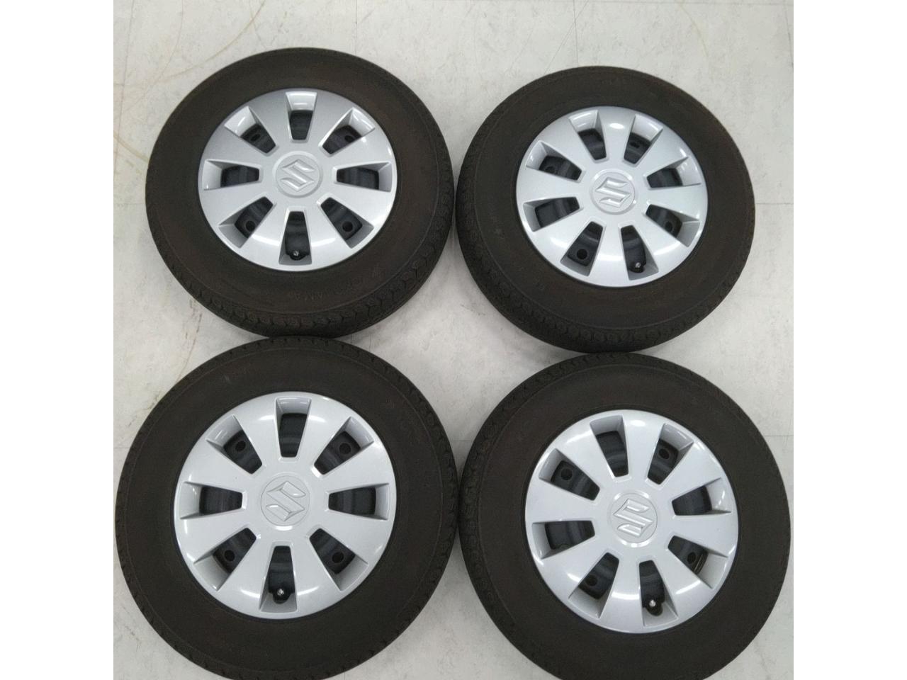 Suzuki genuine Every steel wheels +YOKOHAMASUPER VAN 356
