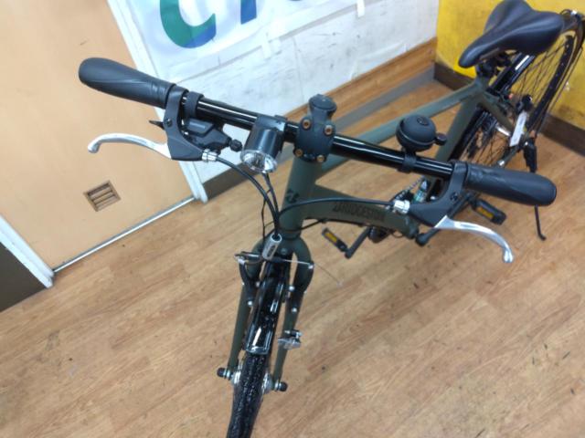 BRIDGESTONE TB-1 2025 27インチ 外装7段変速 スポーツ系シティサイクル カーキ 480サイズ 適正身長155cm-