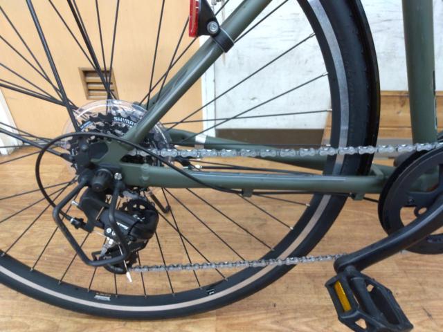BRIDGESTONE TB-1 2025 27インチ 外装7段変速 スポーツ系シティサイクル カーキ 480サイズ 適正身長155cm-