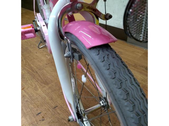 アイデス ミニーマウス 18インチ シングルギア キッズ自転車 ピンク