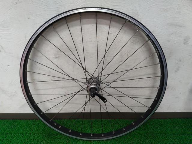 ALEXRIMS DM24×SHIMANO DEORE LX HB/FH-M585 26インチ(559) リム/センターロックディスクブレーキ両対応アルミホイール 前後セット