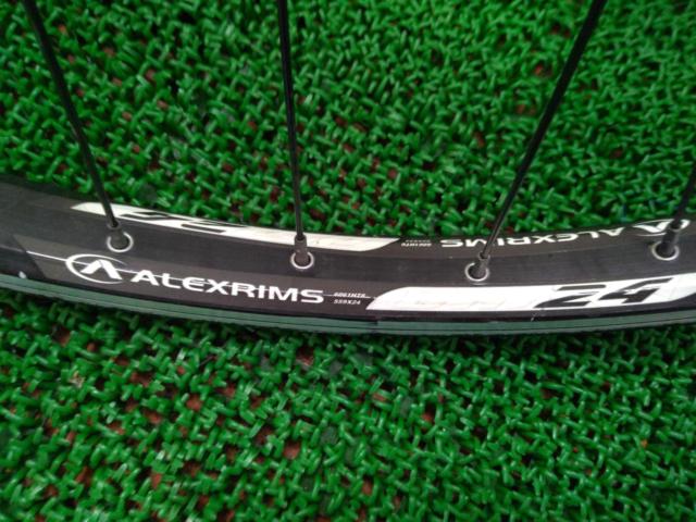 ALEXRIMS DM24×SHIMANO DEORE LX HB/FH-M585 26インチ(559) リム/センターロックディスクブレーキ両対応アルミホイール 前後セット