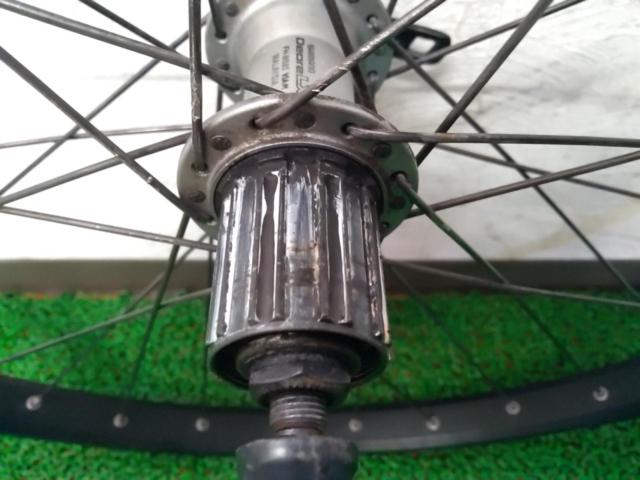 ALEXRIMS DM24×SHIMANO DEORE LX HB/FH-M585 26インチ(559) リム/センターロックディスクブレーキ両対応アルミホイール 前後セット