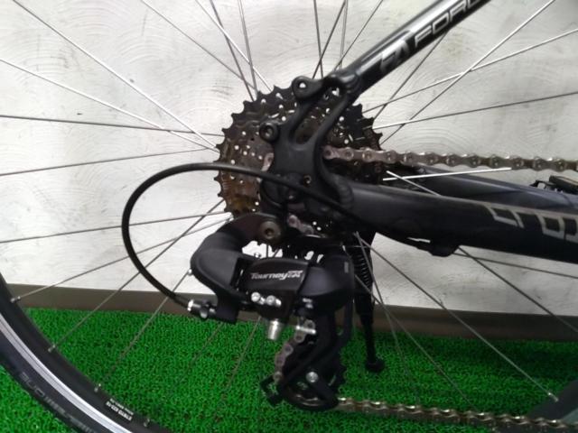 CENTURION CROSSLINE 50 2010年モデル 700×32C 3×8s アルミクロスバイク ブラック サイズ:41 適正身長:160-170cm前後