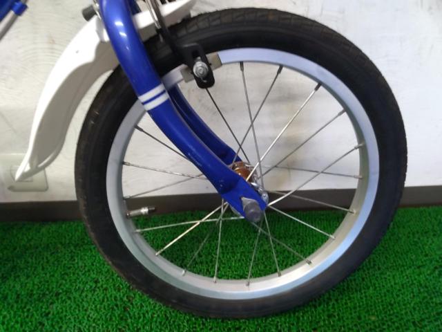 チャリンクス リーズポート16 16インチ シングルギア キッズサイクル ブルー 適正身長:95cm-