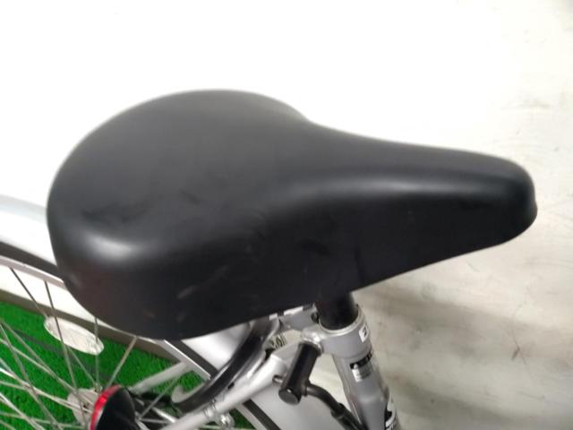 サイクルベースあさひ AFFICHE 27×1-3/8インチ シングルギア シティサイクル シルバー