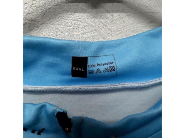 サイズ:XXXL NARINI BIANCHI RAD-TEAM 長袖ジャージ スカイブルー