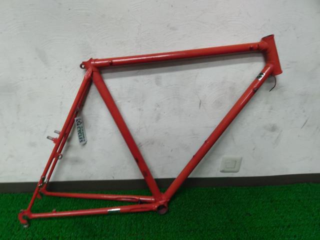 安全自転車 ANZENBICYCLE REYNOLDS531 650A ヴィンテージクロモリフレームセット オレンジ