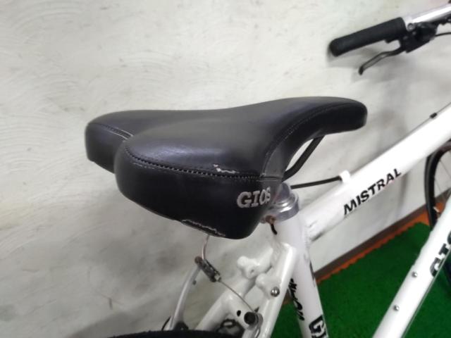 GIOS MISTRAL 2017年頃? 700c 3×8s クロスバイク ホワイト サイズ:480