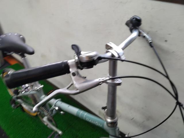 DAHON BOARDWALK D7 20×1.5インチ 外装7段変速 折りたたみ自転車 グリーン