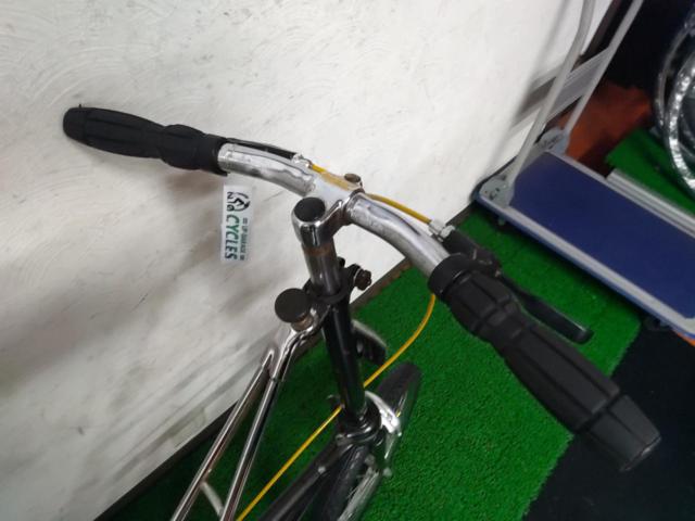 DAHON 3 OLD DAHON 16インチ シングル 折り畳み自転車 ブラック ※後輪パンク・年数経過レストアベースのためわけあり