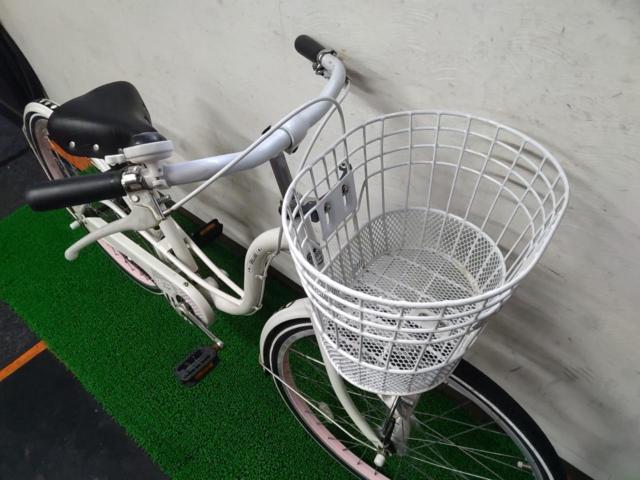 サイクルベースあさひ GIRLS LABO 24×1-3/8インチ シングル ジュニア自転車 ホワイト