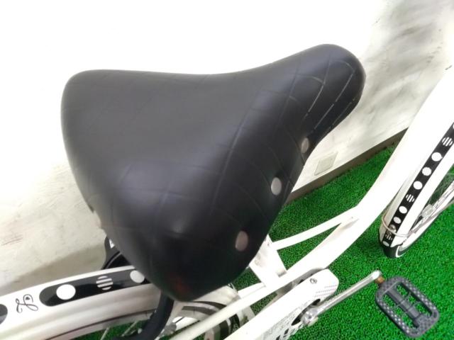 サイクルベースあさひ GIRLS LABO 24×1-3/8インチ シングル ジュニア自転車 ホワイト