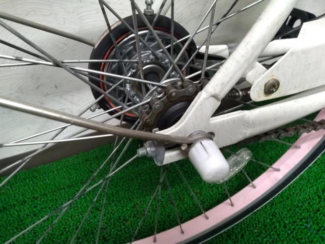サイクルベースあさひ GIRLS LABO 24×1-3/8インチ シングル ジュニア自転車 ホワイト