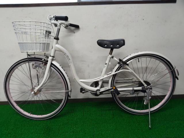 サイクルベースあさひ GIRLS LABO 24×1-3/8インチ シングル ジュニア自転車 ホワイト