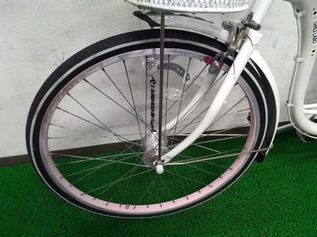 サイクルベースあさひ GIRLS LABO 24×1-3/8インチ シングル ジュニア自転車 ホワイト