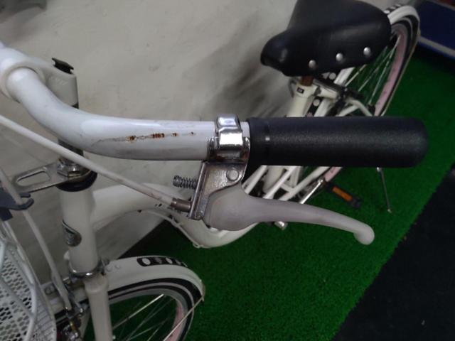 サイクルベースあさひ GIRLS LABO 24×1-3/8インチ シングル ジュニア自転車 ホワイト
