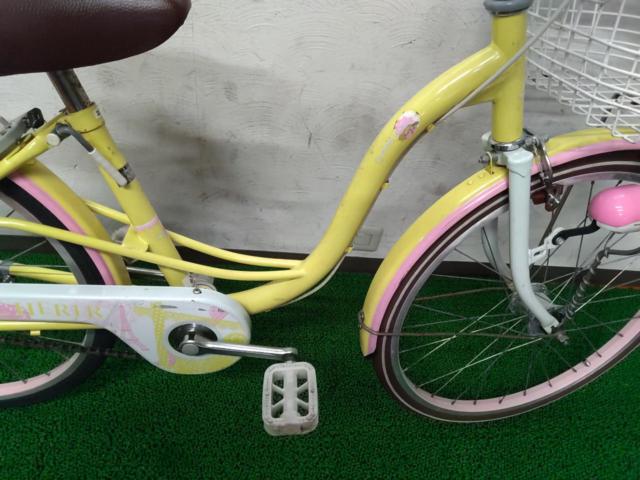 サイクルベースあさひ CHERIR-H 22×1-3/8インチ シングル キッズ自転車 イエロー