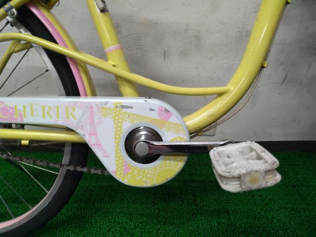 サイクルベースあさひ CHERIR-H 22×1-3/8インチ シングル キッズ自転車 イエロー