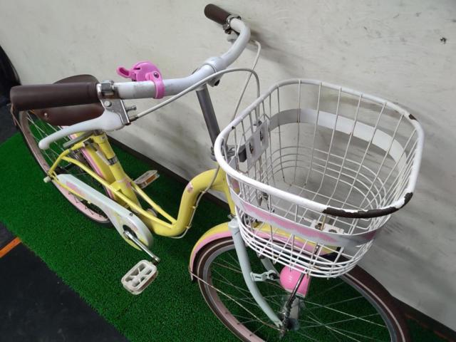 サイクルベースあさひ CHERIR-H 22×1-3/8インチ シングル キッズ自転車 イエロー
