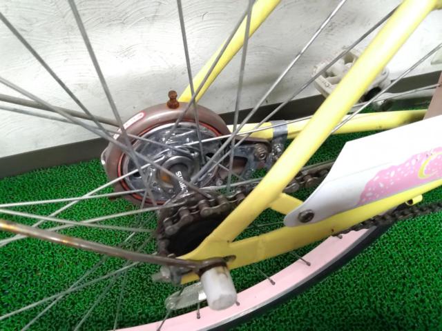 サイクルベースあさひ CHERIR-H 22×1-3/8インチ シングル キッズ自転車 イエロー