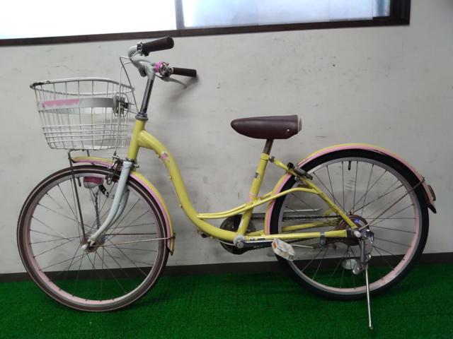 サイクルベースあさひ CHERIR-H 22×1-3/8インチ シングル キッズ自転車 イエロー