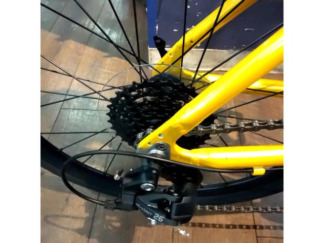 tern Crest 2024年 20x1-3/8(451) 外装8段変速 アルミ ミニベロ イエロー サイズ:460mm 適応身長:155～165cm