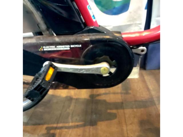 Panasonic ビビ・DX BE-END636B 2013年 26x1-3/8 内装3段変速 8.4Ah 電動アシスト自転車 レッド