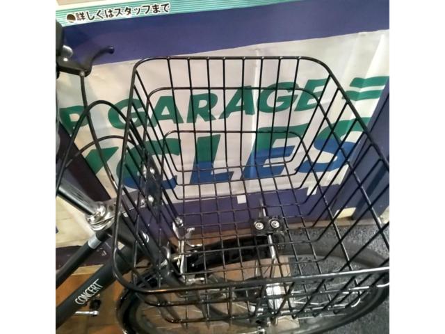 サイクルスポット CONCERT 27x1-3/8 外装6段変速 シティサイクル ブラック 適応身長:150cm～