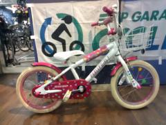 サイクルベースあさひ DUALLY GIRL 16インチ シングルギア キッズ自転車 ホワイト