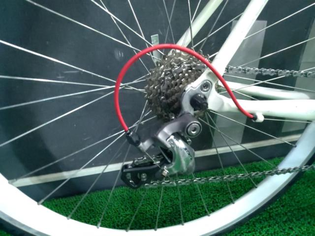 FUJI roubaix custom 2011年 700x23C 2x10s アルミロードバイク ホワイト 参考サイズ165-175cm