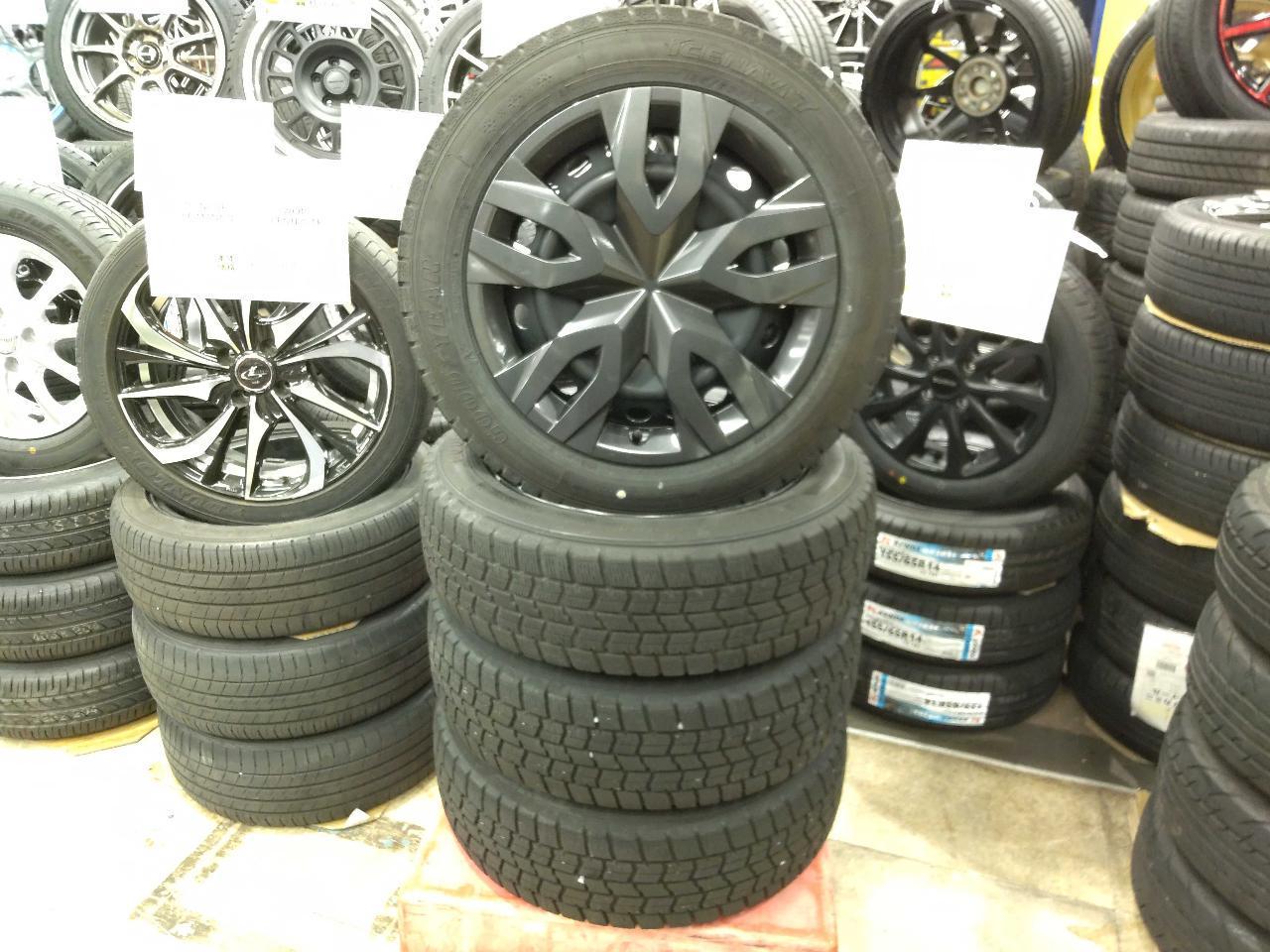 Toyota Prius 60 system Genuine steel wheel + GOODYEAR ICE NAVI 7 195 / 60R17 90Q