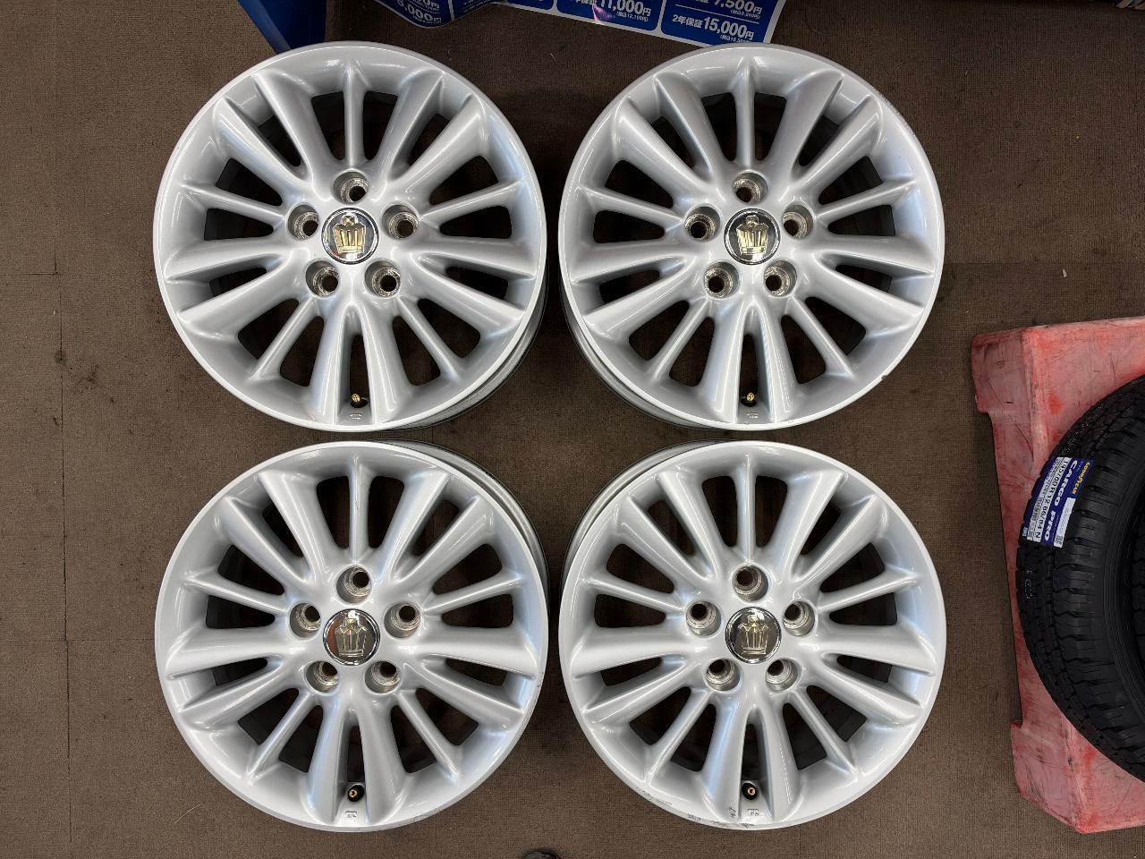 TOYOTA Crown Royal / 180 system Original aluminum wheel