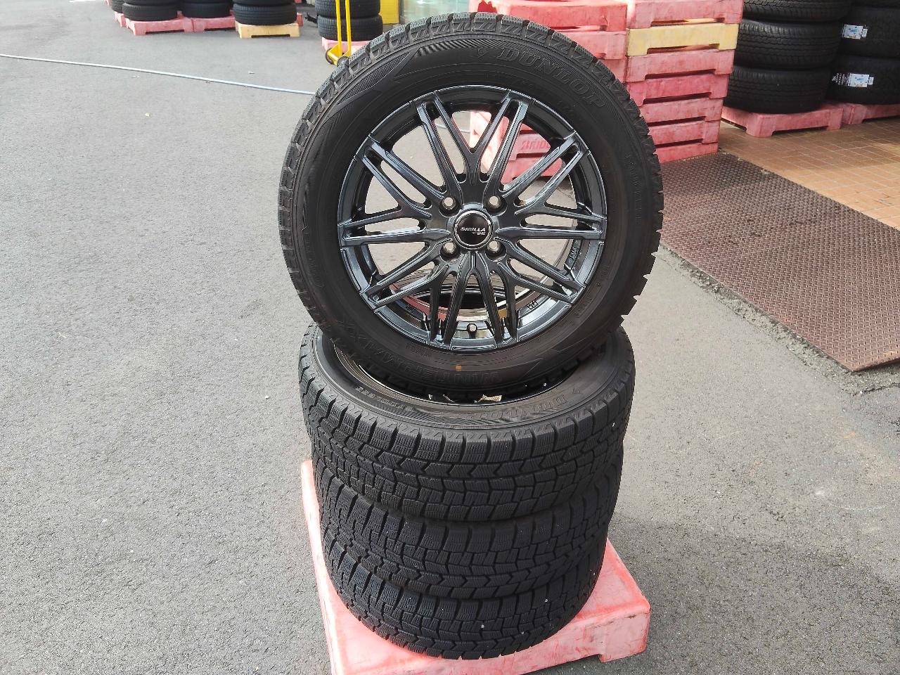 TOPY SIBILLA NEXT W45 + DUNLOP WINTER MAXX 02 185 / 60R15 84Q