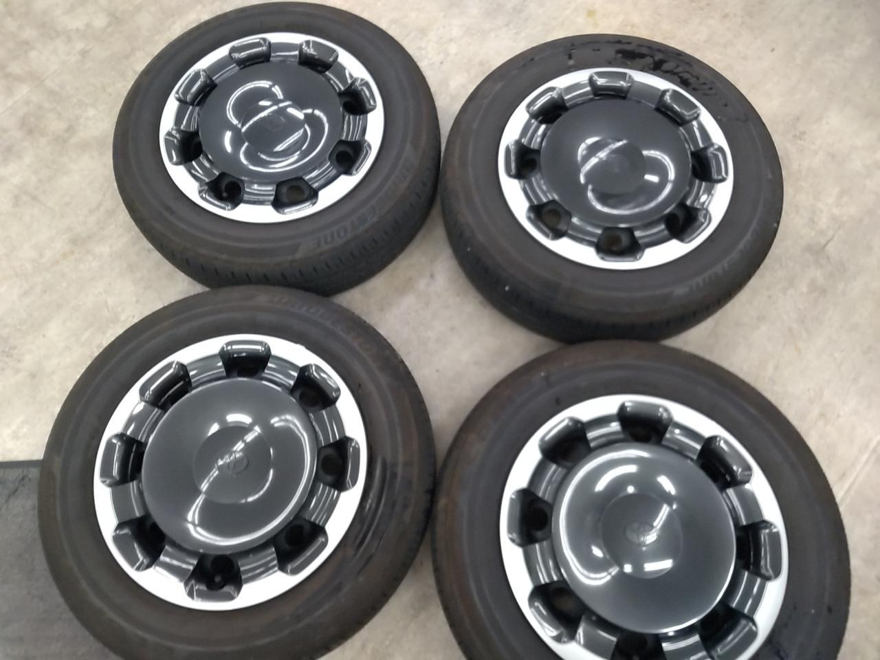 Toyota 10 Series Sienta Genuine steel wheel + BRIDGESTONE ECOPIA EP150