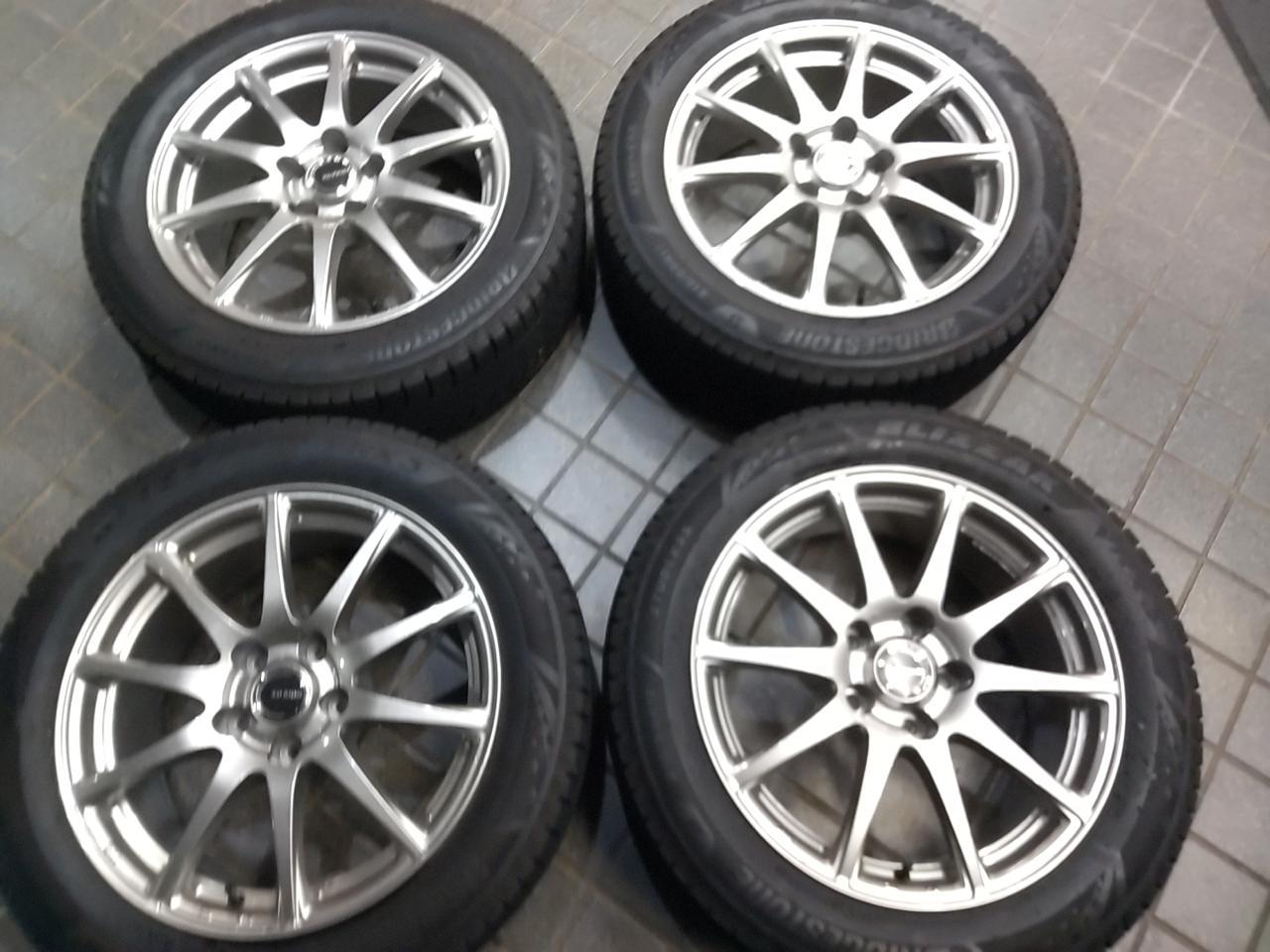 BRIDGESTONE ECO FORME SE-23 + BRIDGESTONE BLIZZAK VRX3 Crown/Mark X/Camry and more!! Prepare early!