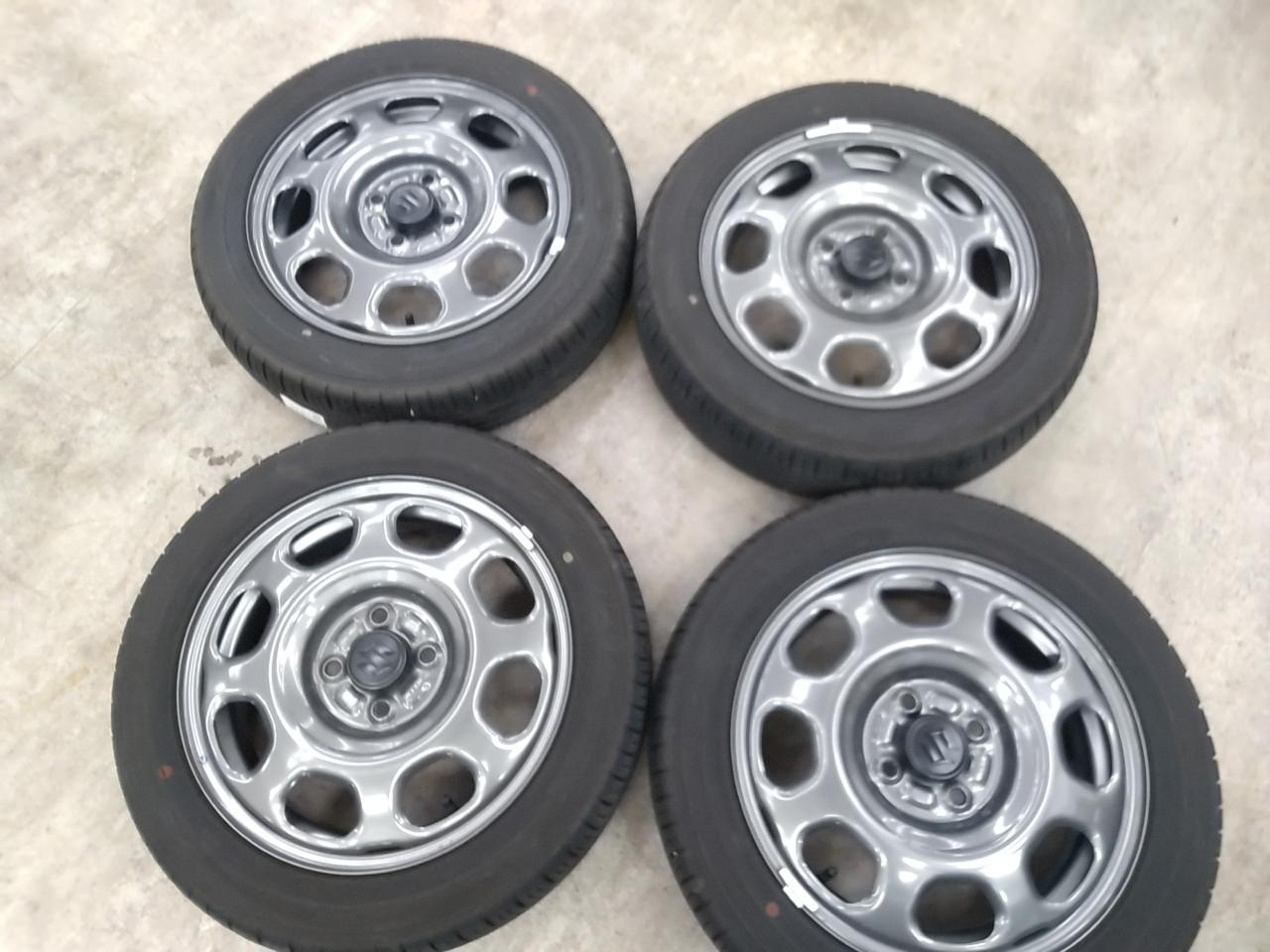SUZUKI Hustler Genuine steel wheel + DUNLOP ENASAVE EC300 +