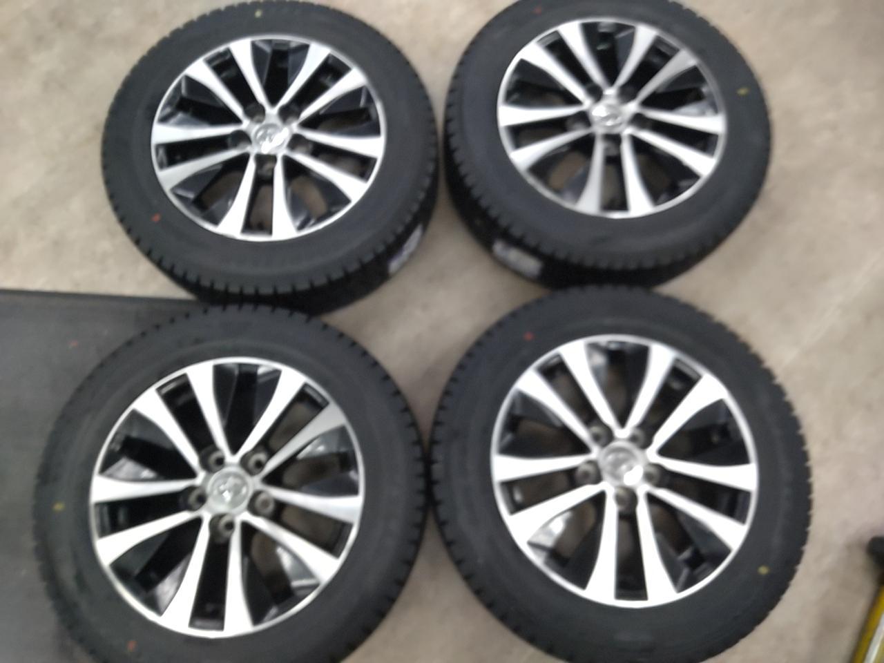 Toyota genuine SAI Original wheel + GOODYEAR ICE NAVI Eight