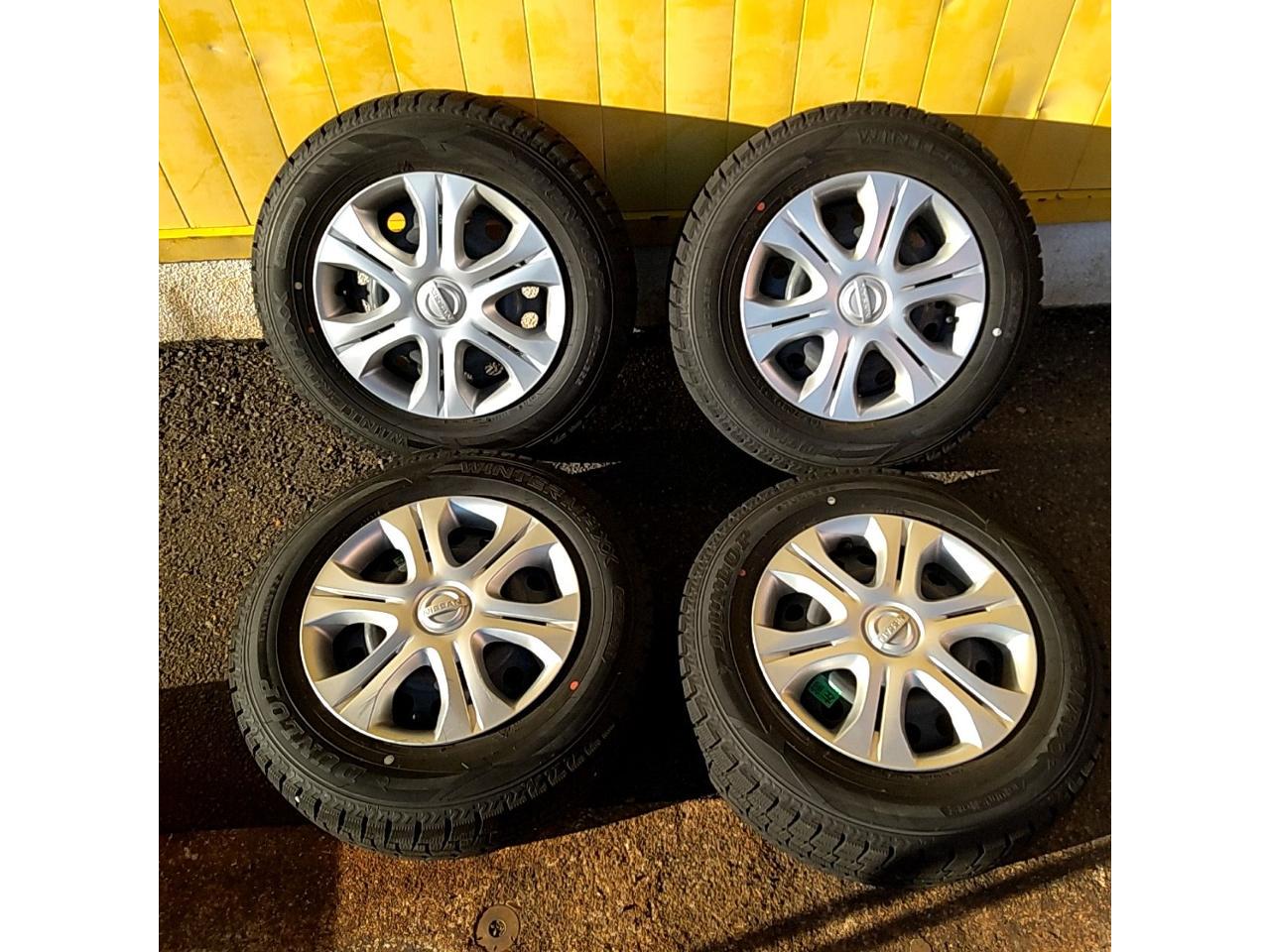 NISSAN Notes / E12 Genuine steel wheel + DUNLOP WINTERMAX WM02