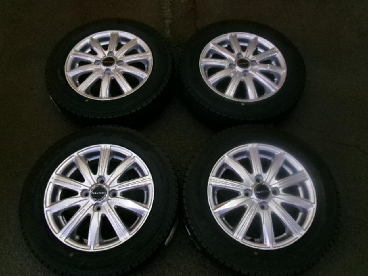 BRIDGESTONE BALMINUM KR10 + BRIDGESTONE BLIZZAK VRX3